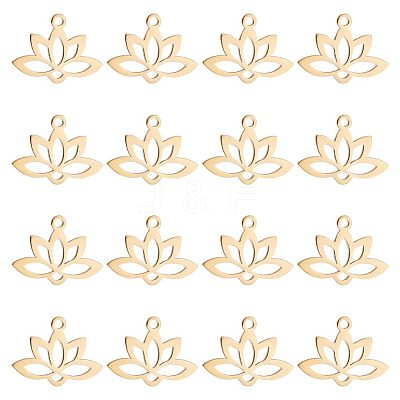 20Pcs 201 Stainless Steel Pendants STAS-UN0040-69-1