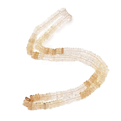 Heated Natural Citrine Beads Strands G-Z152-F01-01-1