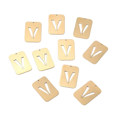 Ion Plating(IP) 304 Stainless Steel Pendants STAS-K216-49V-G-1