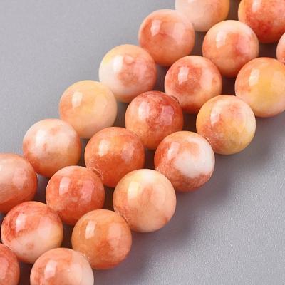 Natural Persian Jade Beads Strands G-H1625-6mm-PR11-1