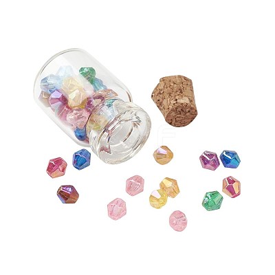 Bead Containers Clear Glass Jar Glass Bottles AJEW-JP0001-02-1