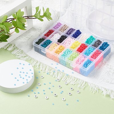 DIY Beads Jewelry Kits DIY-JQ0001-05-4mm-1