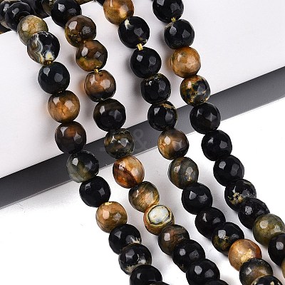Natural Agate Beads Strands G-Q606-42A-05-1
