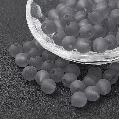 Transparent Acrylic Beads X-PL723-C62-1