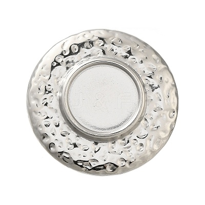 Anti-Tarnish 304 Stainless Steel Ring Components STAS-U031-01P-1