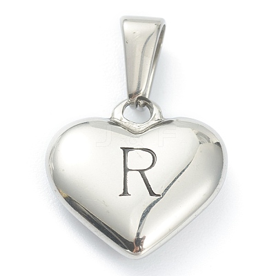 304 Stainless Steel Pendants STAS-P278-01R-P-1