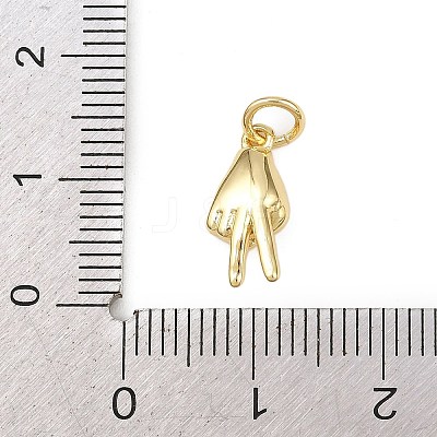 Brass Charms KK-Z132-21G-1