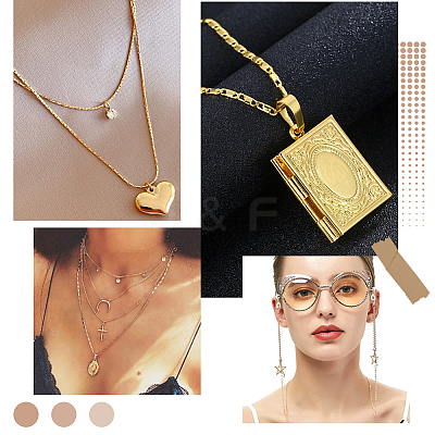 DIY Chain Bracelet Necklace Making Kit CHC-BBC0001-03-1