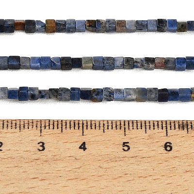 Natural Dumortierite Beads Strands GG-CBA2498-A05-01-1