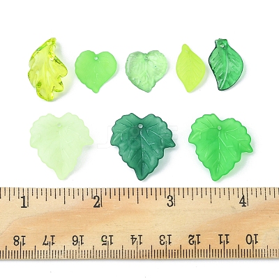 76G 8 Style Transparent Acrylic Pendants OACR-FS0001-15-1