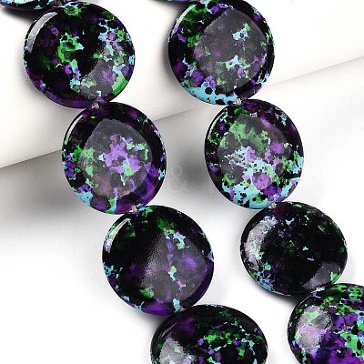 Synthetic Turquoise Beads Strands TURQ-T004-07A-02-1