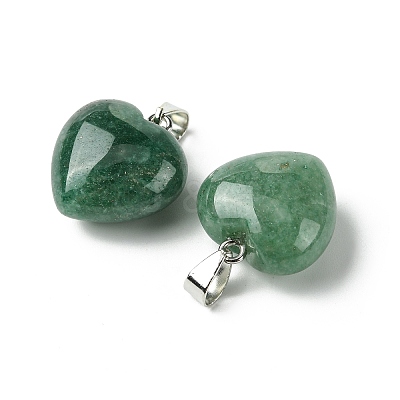 Natural Green Aventurine Pendants G-F820-10A-25-1