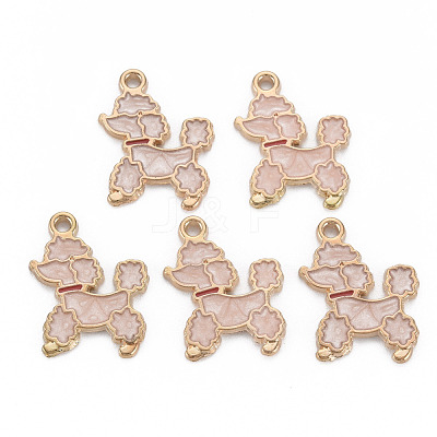 Alloy Enamel Pendants X-ENAM-N055-013A-NR-1