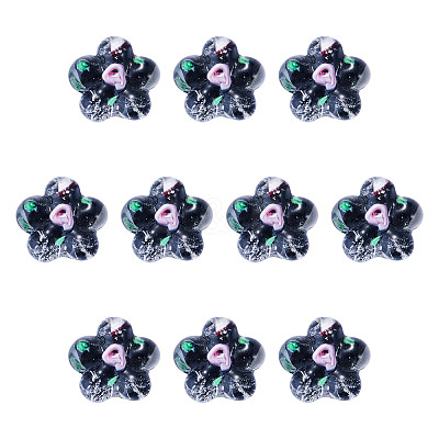 10Pcs Handmade Lampwork Beads LAMP-TADJ0001-01I-1