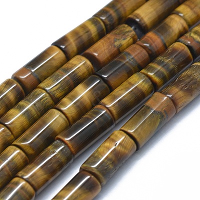 Natural Tiger Eye Beads Strands G-F631-F01-1