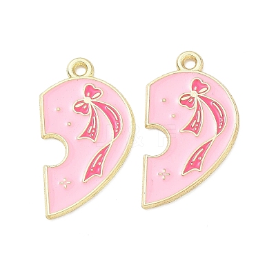 Alloy Enamel Pendants AL-CBA292F-01H-G-1