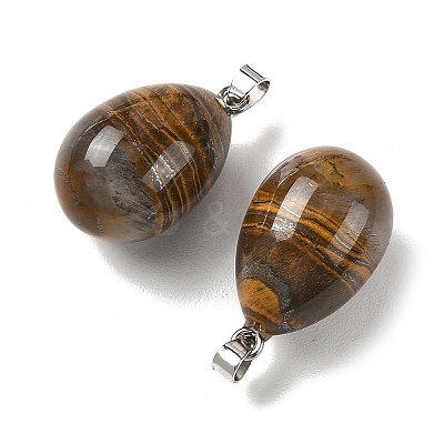 Natural Tiger Iron Pendants GG-K002-08A-05-1
