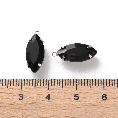 Rhinestone Pendants RGLA-P038-01P-02-1