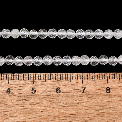 Natural Quartz Crystal Beads Strands X-G-C226-B05-4mm-1