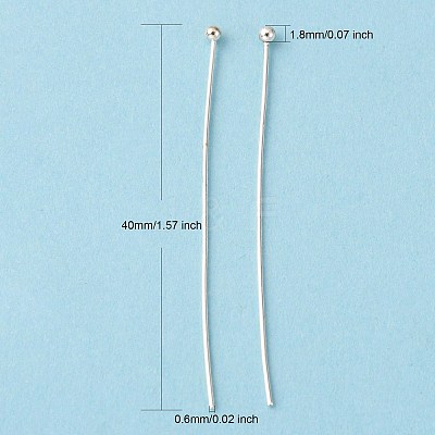 Brass Ball Head Pins KK-H275-S-NF-1