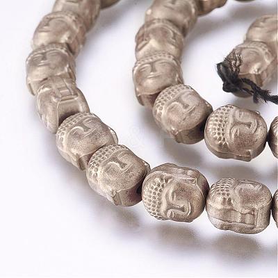 Electroplate Non-magnetic Synthetic Hematite Bead Strands G-P277-10G-1
