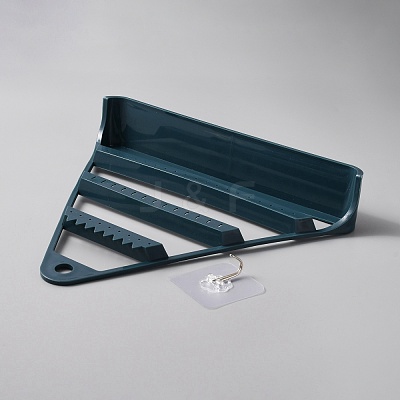 Triangle Plastic Jewelry Display Frame ODIS-WH0001-32A-1