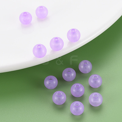 Imitation Jelly Acrylic Beads MACR-S373-66-EA04-1