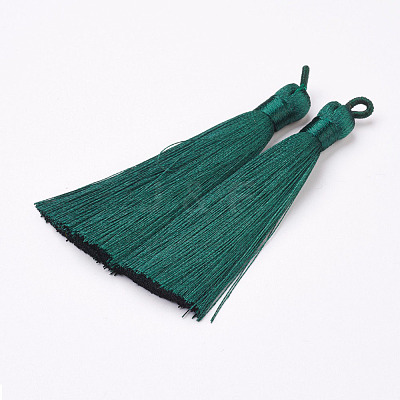 Nylon Tassels Big Pendant Decorations X-STAS-F142-04C-1