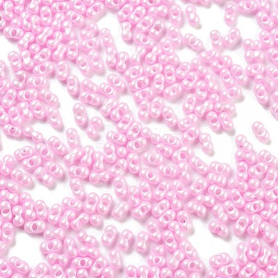Opaque Colours Glass Seed Beads SEED-A033-06L-1