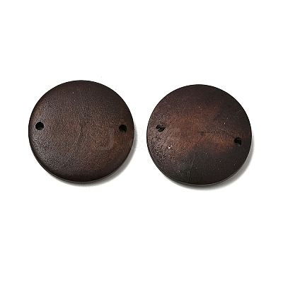 Natural Wood Links Connector Charms X-WOOD-A026-12-1