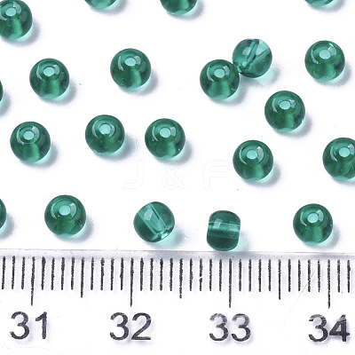 6/0 Transparent Glass Seed Beads SEED-S040-09A-05-1