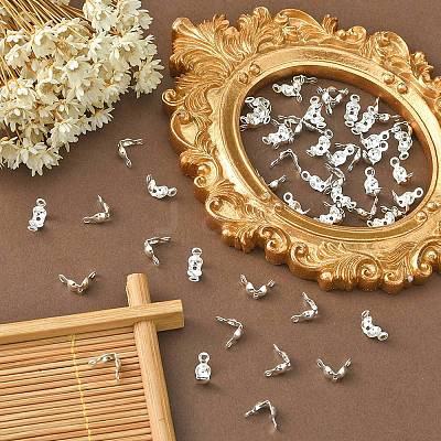 Brass Bead Tips KK-YW0001-53S-1