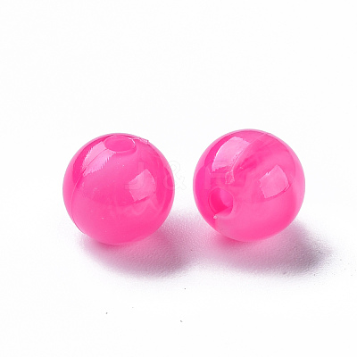 Acrylic Beads MACR-S375-001B-07-1