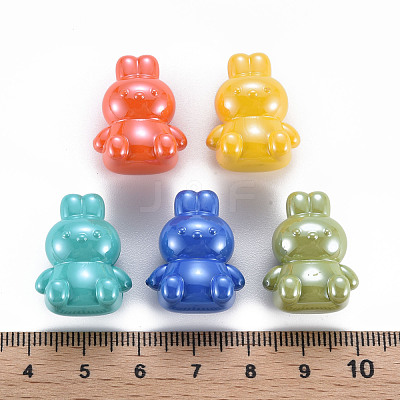 Pearlized Opaque Acrylic Beads MACR-S373-41I-1
