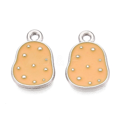 Alloy Enamel Pendants ENAM-Q003-07P-1