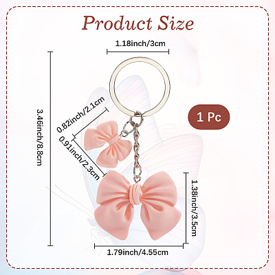 Resin Keychain KEYC-WH20003-10B-1
