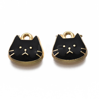 Alloy Enamel Charms X-ENAM-T011-95B-NR-1