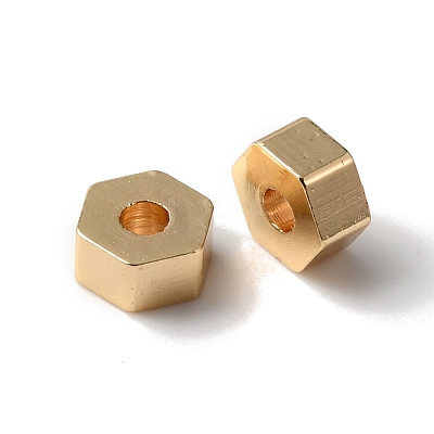 Rack Plating Brass Beads KK-C020-07LG-1