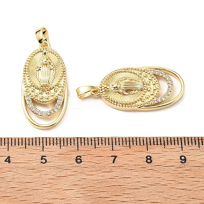 Brass Pendants KK-G533-22G-1