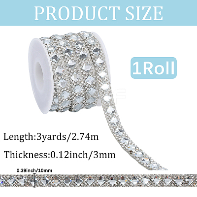 Self-adhesion Glass Hotfix Rhinestone DIY-WH20013-98A-1