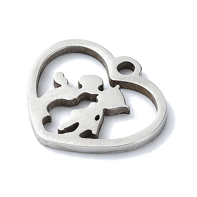 Non-Tarnish 304 Stainless Steel Charms STAS-C097-38B-P-1