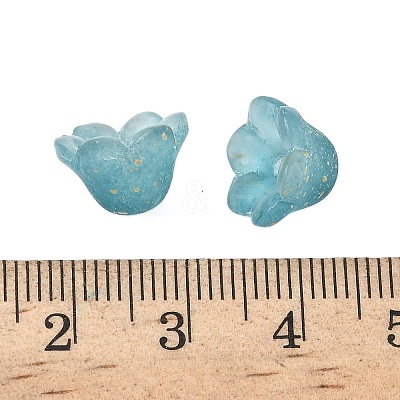Frosted Glass Bead Cap FGLA-C001-01A-1
