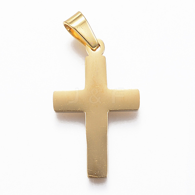 304 Stainless Steel Pendants STAS-G156-06G-1