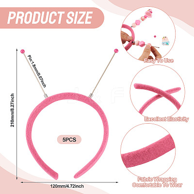 Cloth and Plastic Hair Bands OHAR-TAC0020-01I-1