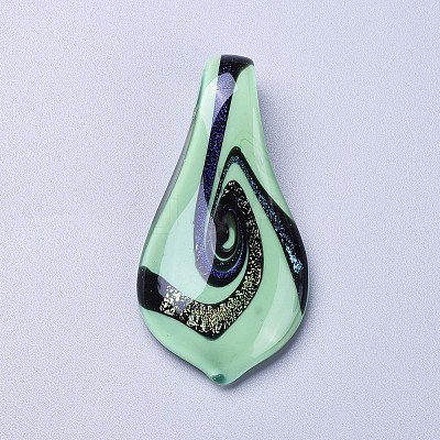 Handmade Lampwork Pendants LAMP-XCP0001-05-1
