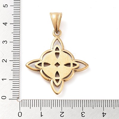 Ion Plating(IP) 304 Stainless Steel Pendants STAS-R225-11AG-1