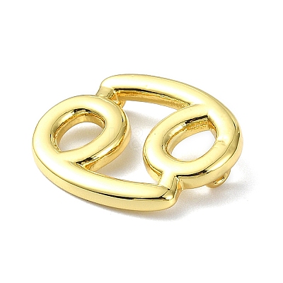 Rack Plating Brass Pendants KK-Q810-04E-G-1