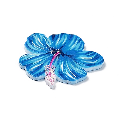 Double-sided Printed Opaque Acrylic Pendants MACR-F075-02B-1