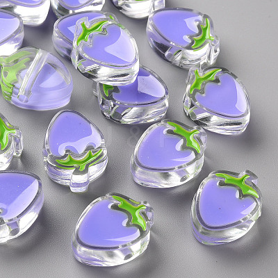 Transparent Enamel Acrylic Beads LS-X1-TACR-S155-003J-1