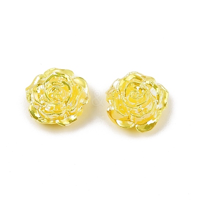 Opaque ABS Plastic Beads KY-G019-02J-1